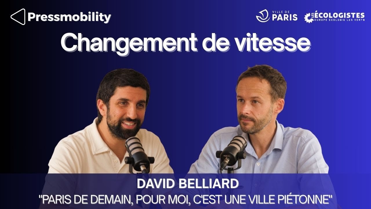 Changement de vitesse - David Belliard | Mairie de Paris: « Paris de demain, une ville piétonne »