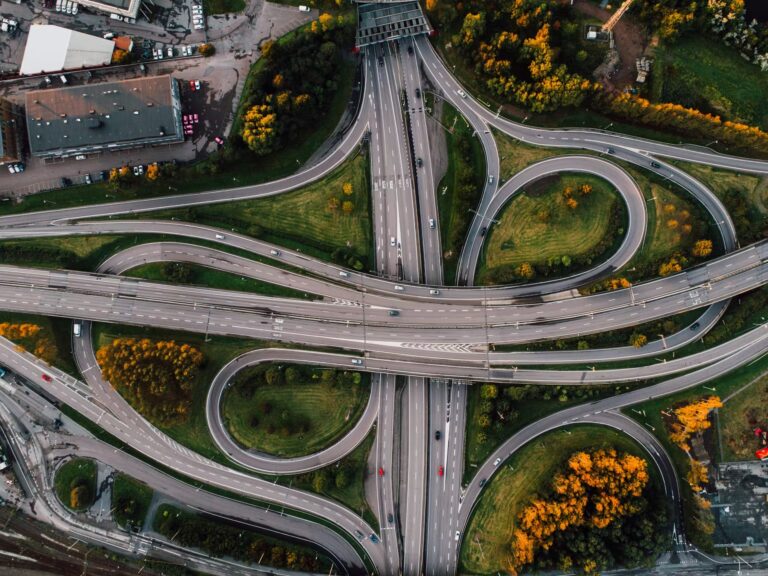 route dans une ville