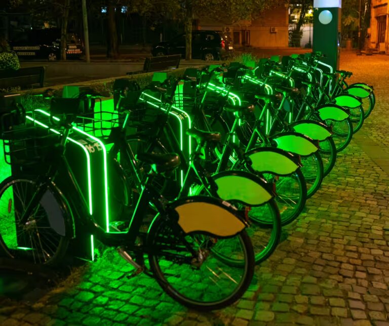 plusieurs vélo