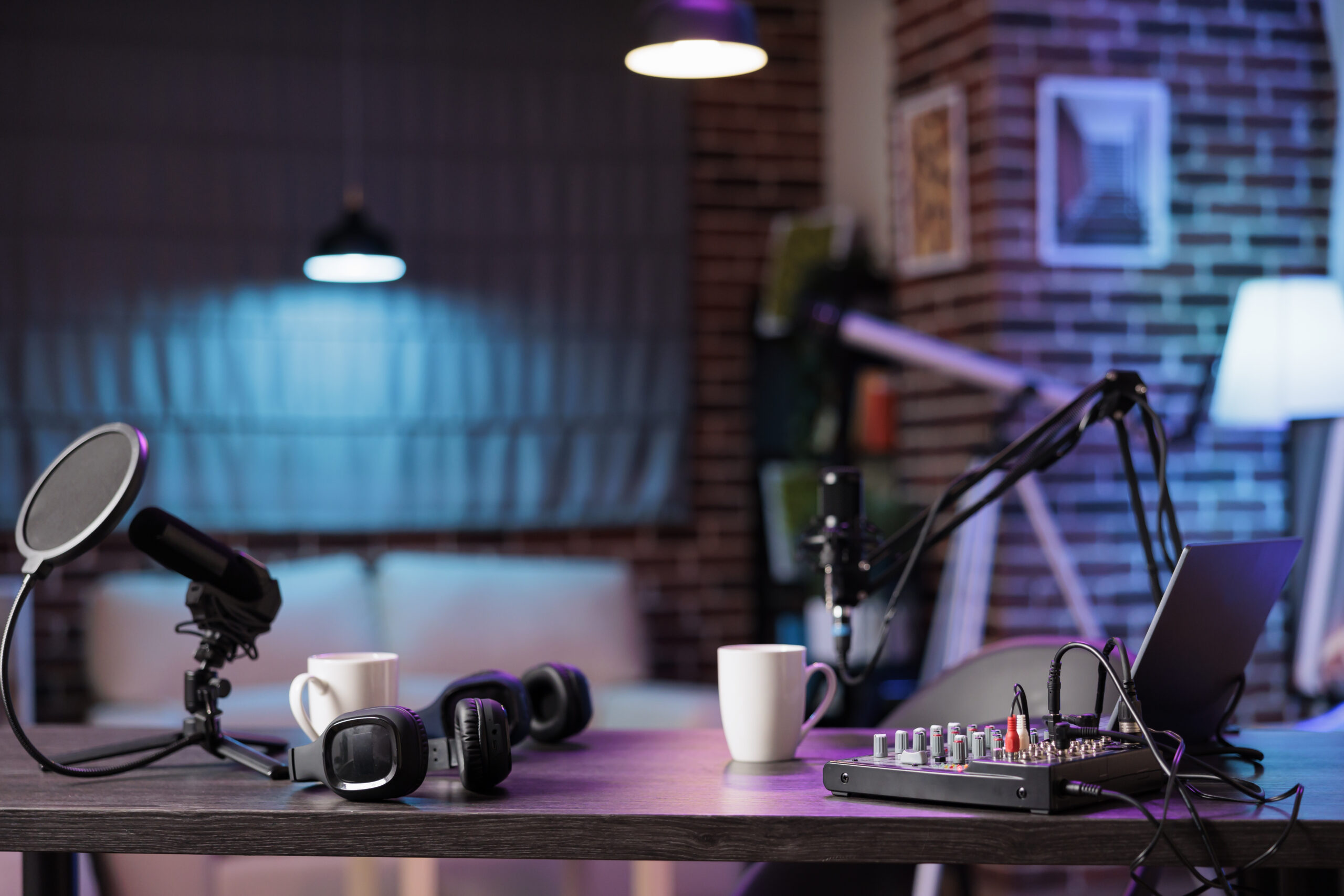 set up podcast