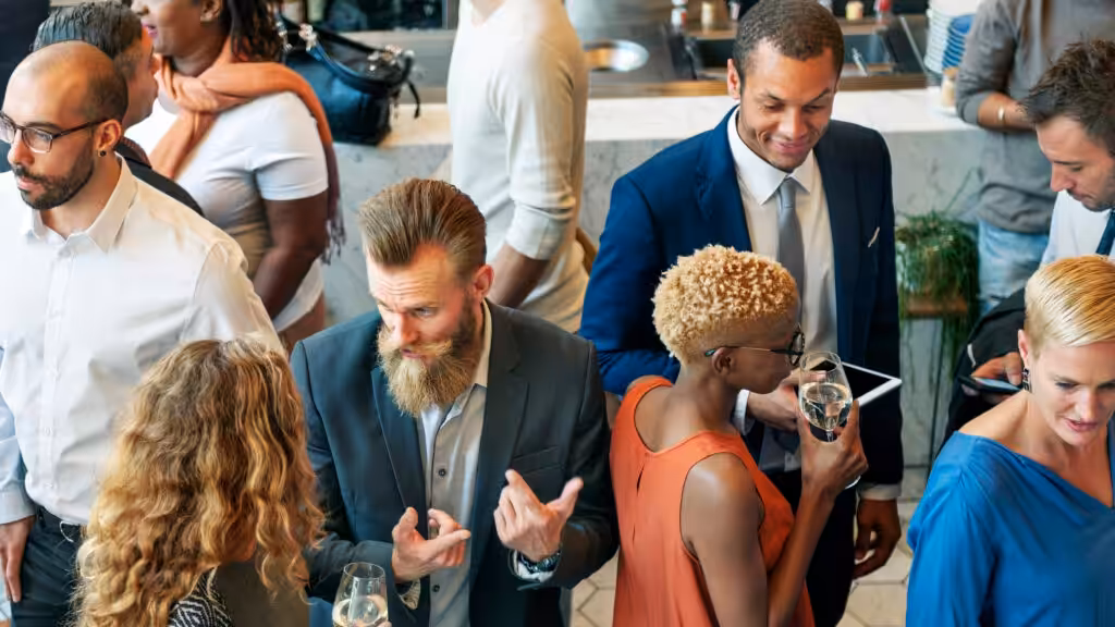 salon avec des professionnels