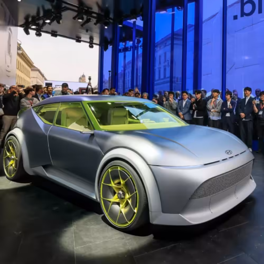 une voiture électrique 