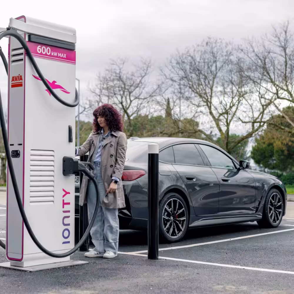 Innovation Borne de recharge Ionity