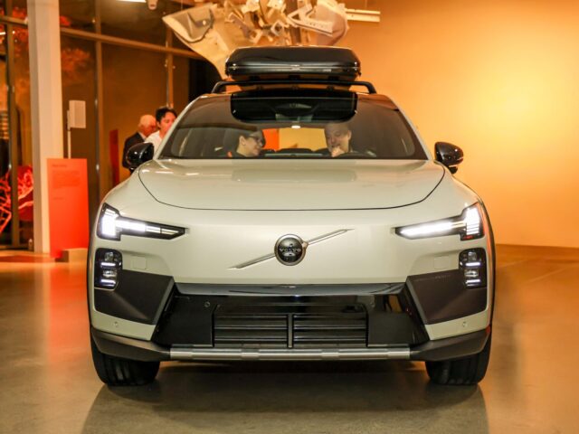 une voiture électrique