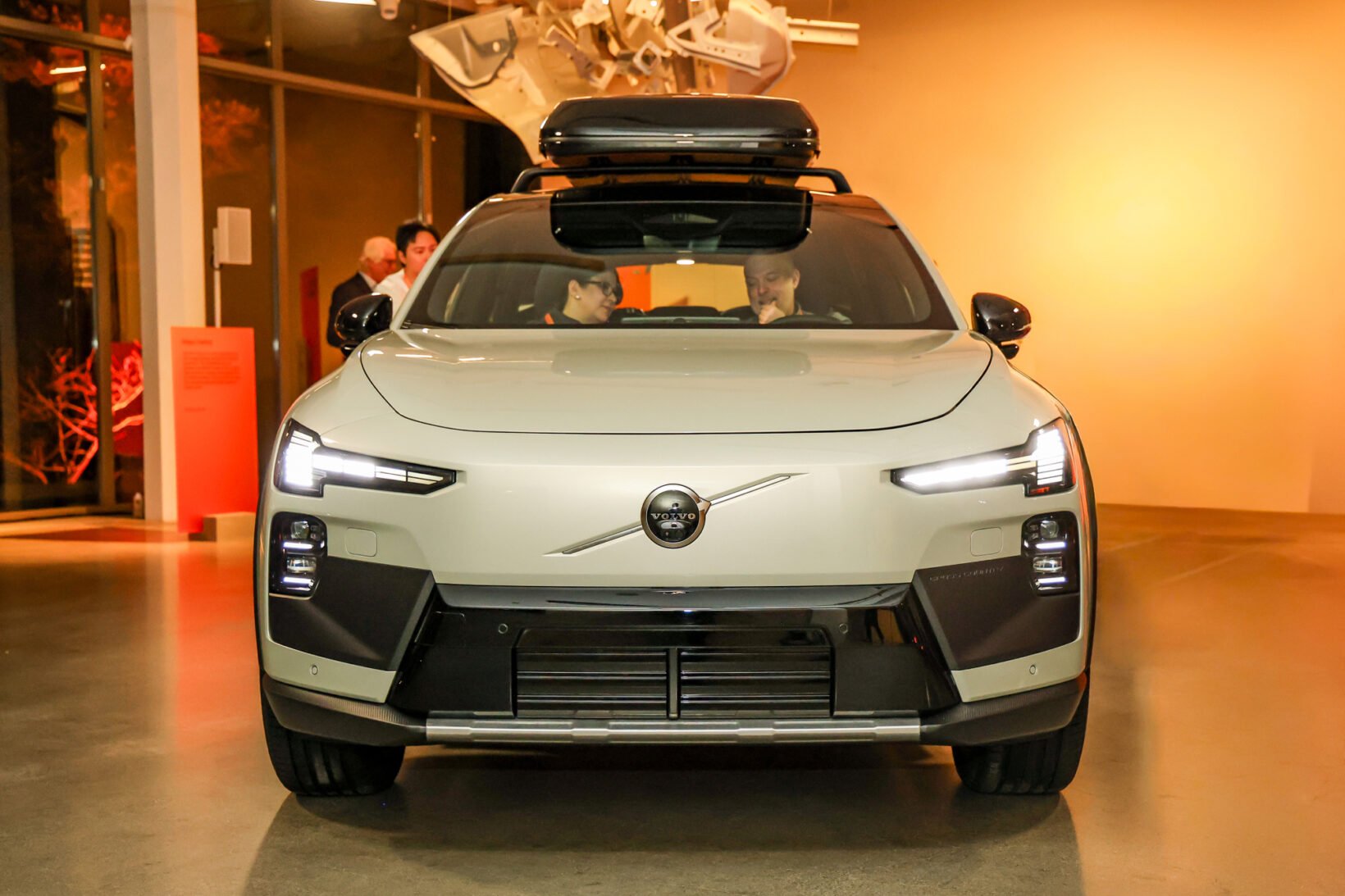 une voiture électrique