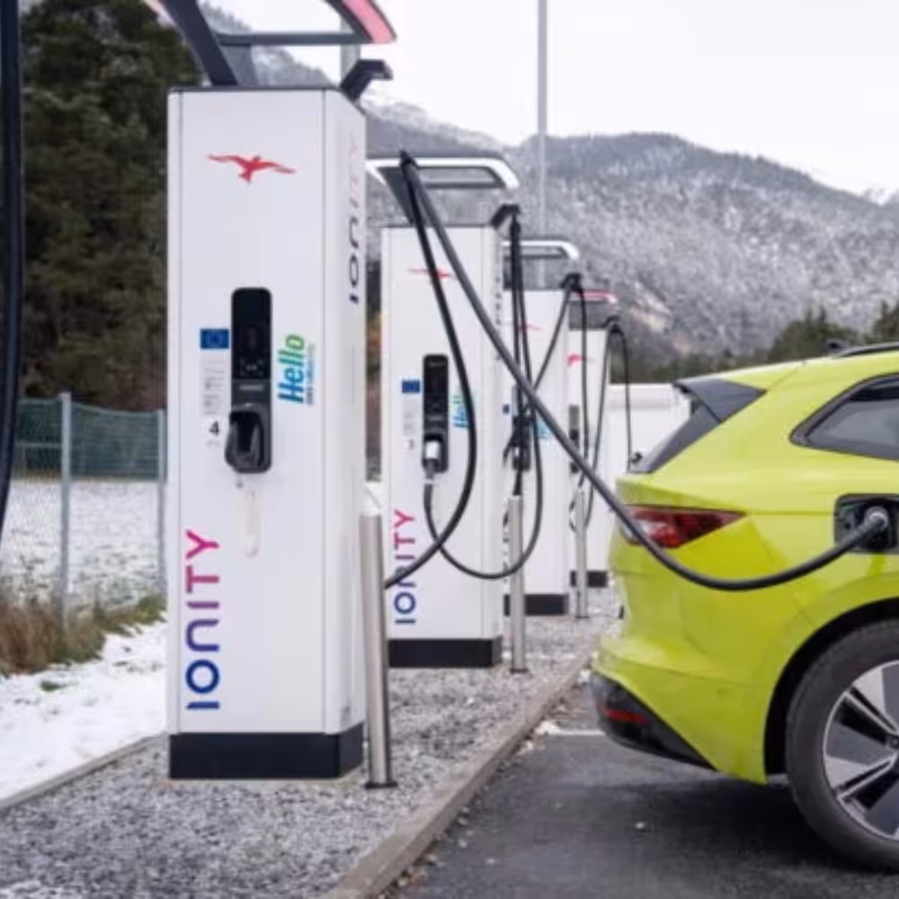 borne de recharge Ionity