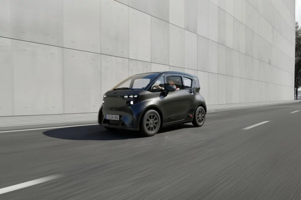 mini-voiture électrique pour faire face à la hausse du carburant