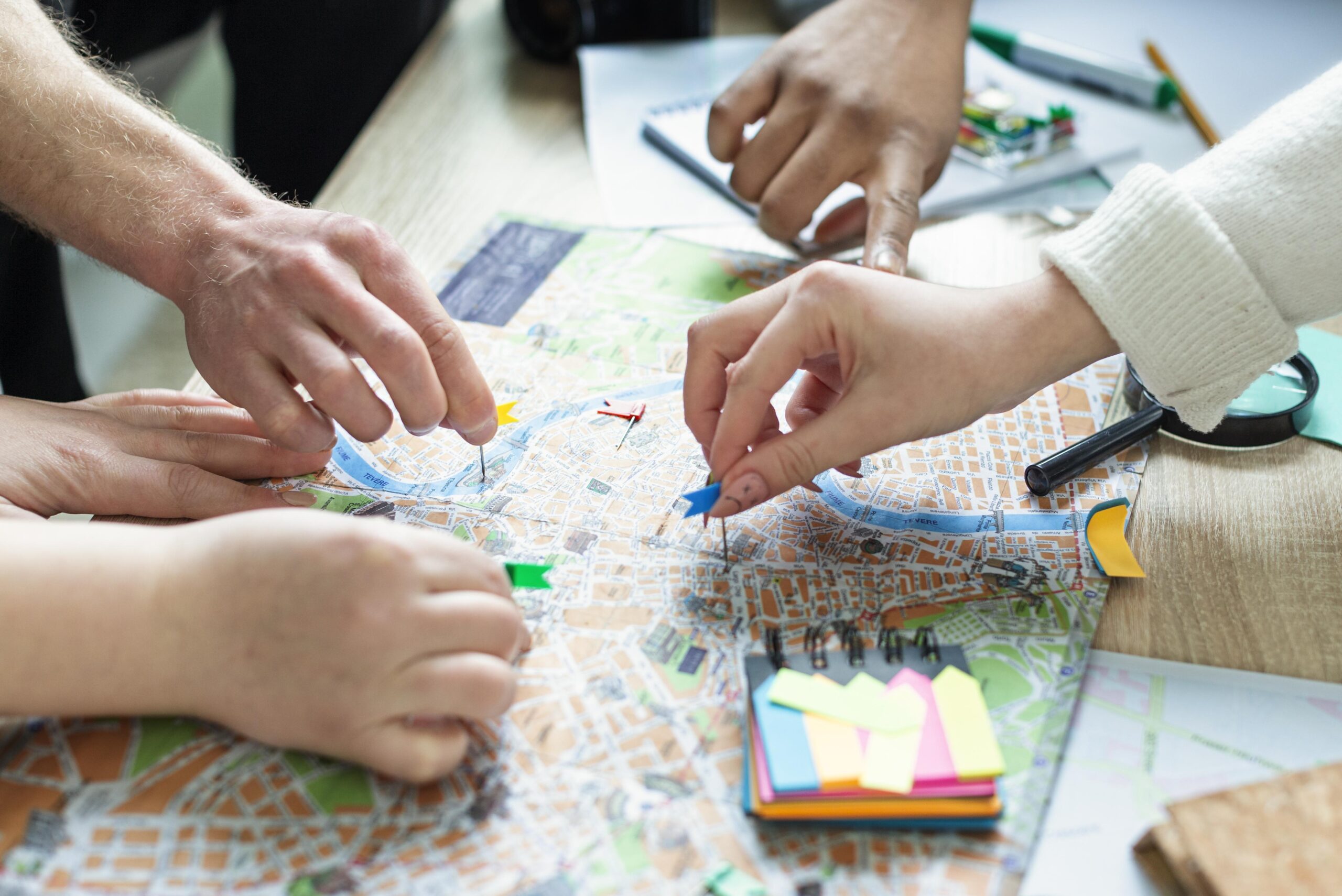 plan de circulation mis en place par les collectivités