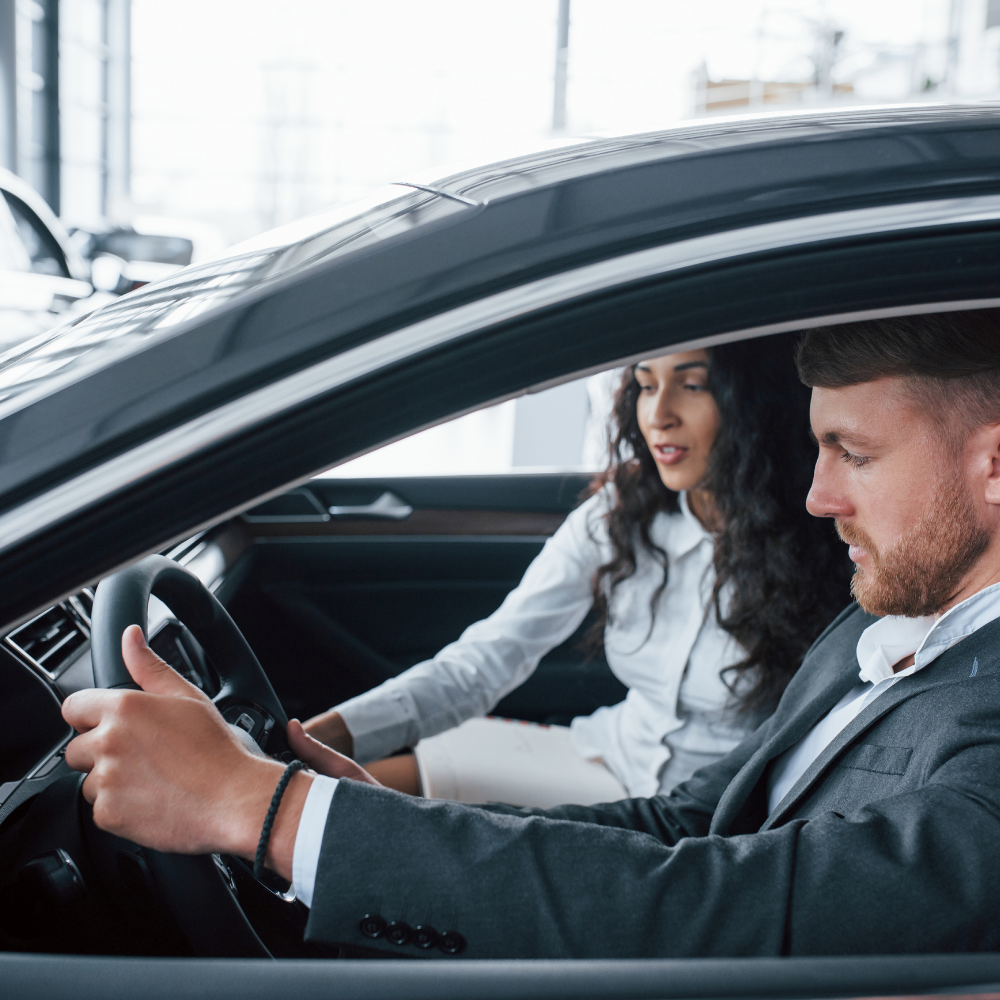 essai de voiture