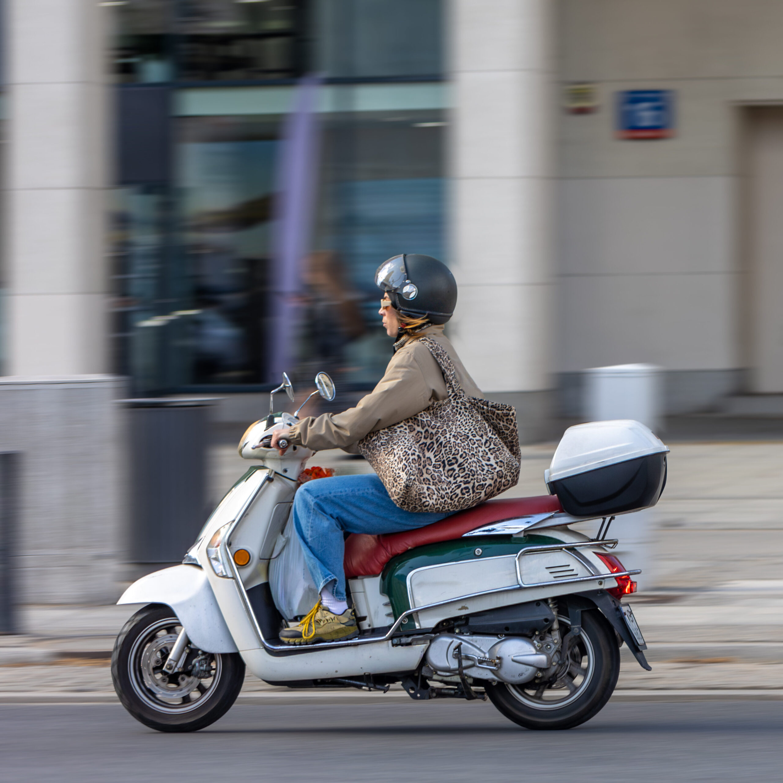 scooter en ville 