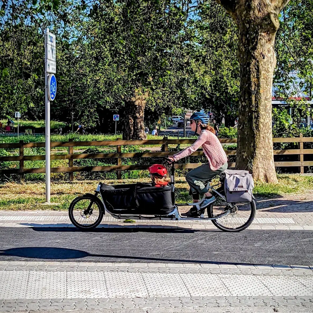 vélo cargo été